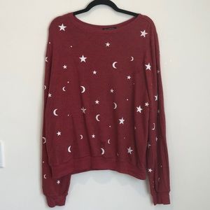 Wildfox Star and Moon Sweater